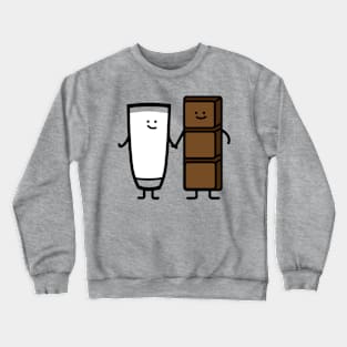 Milk and chocolate Crewneck Sweatshirt